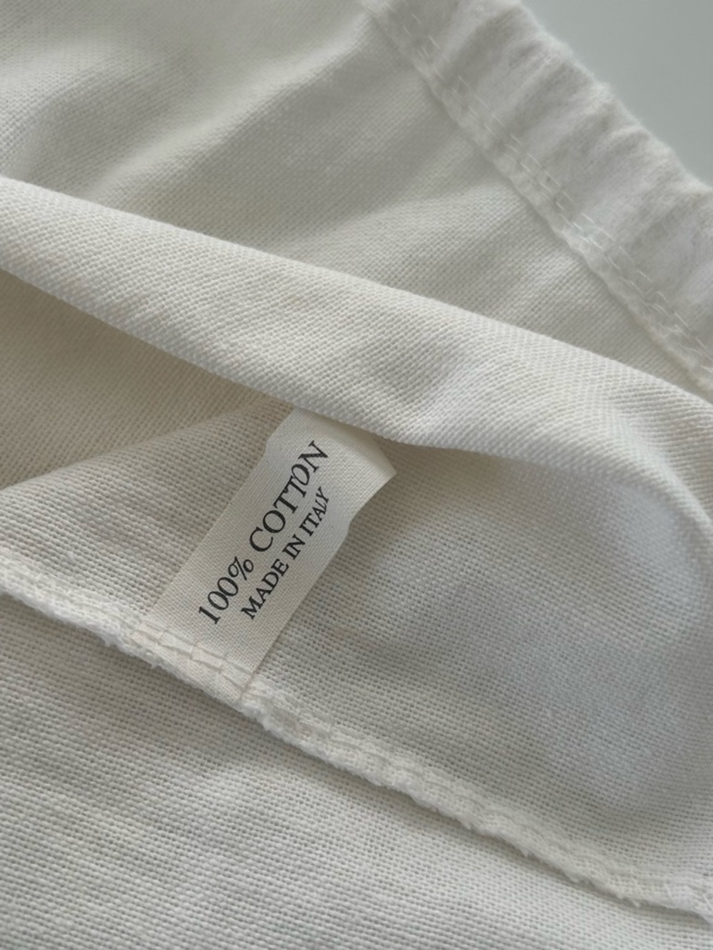 PRADA XL Brushed Cotton Dust / Travel Bag, Cream LN - Picture 4 of 8
